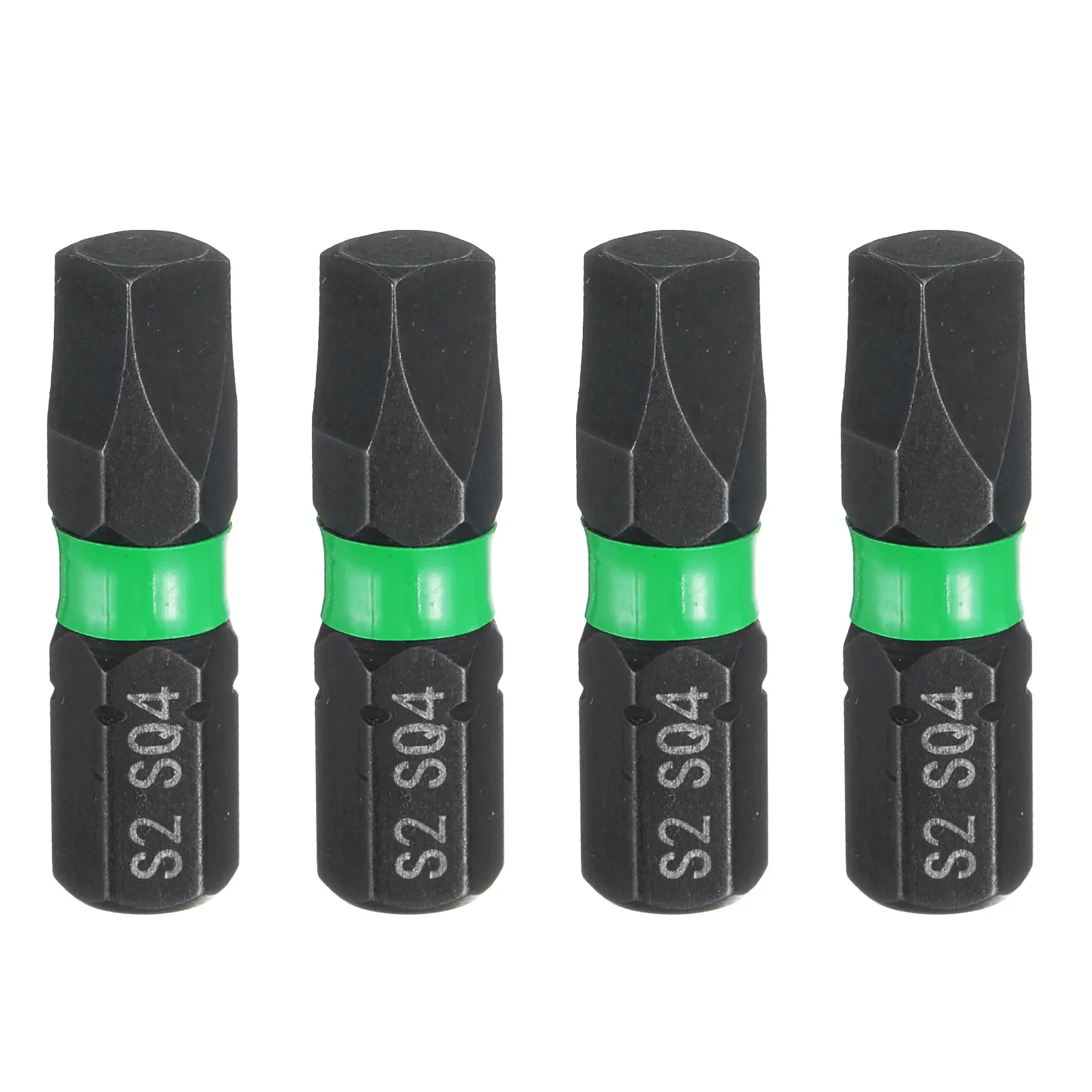 2/4/8pc SQ0/SQ1/SQ2/SQ3/SQ4 Square Screwdriver Bit 1/4