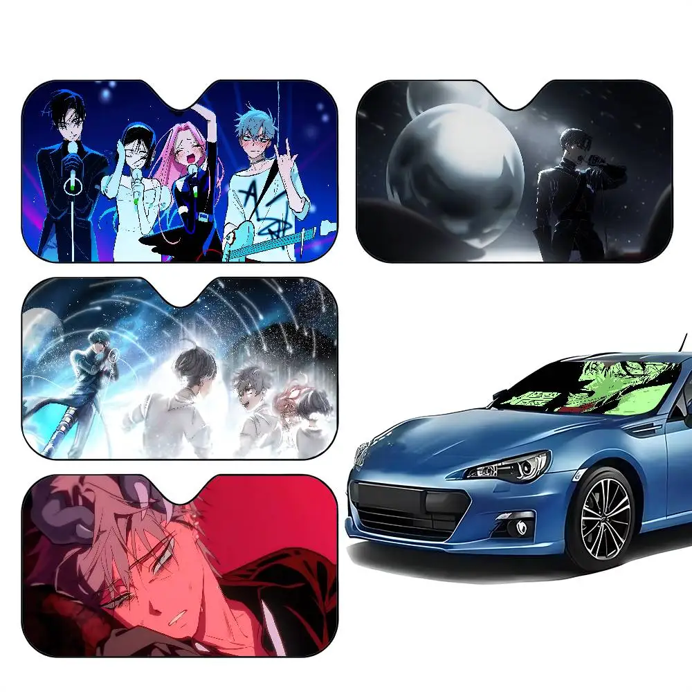 

I-Alein S-Stage Car Sunshade Curtains Car Sun Shade Windshield Foldable Cute Funny Sunshade For Car Truck SUV Blocks