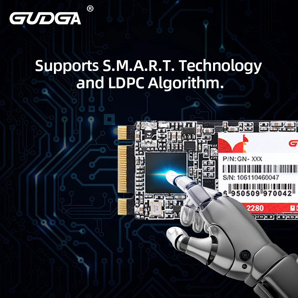 GUDGA 5PCS M.2 Sata3 SSD 1tb 512GB 256GB 128GB 64GB Internal Solid State Drive For Whole Sale Price Dropship Laptop Desktop