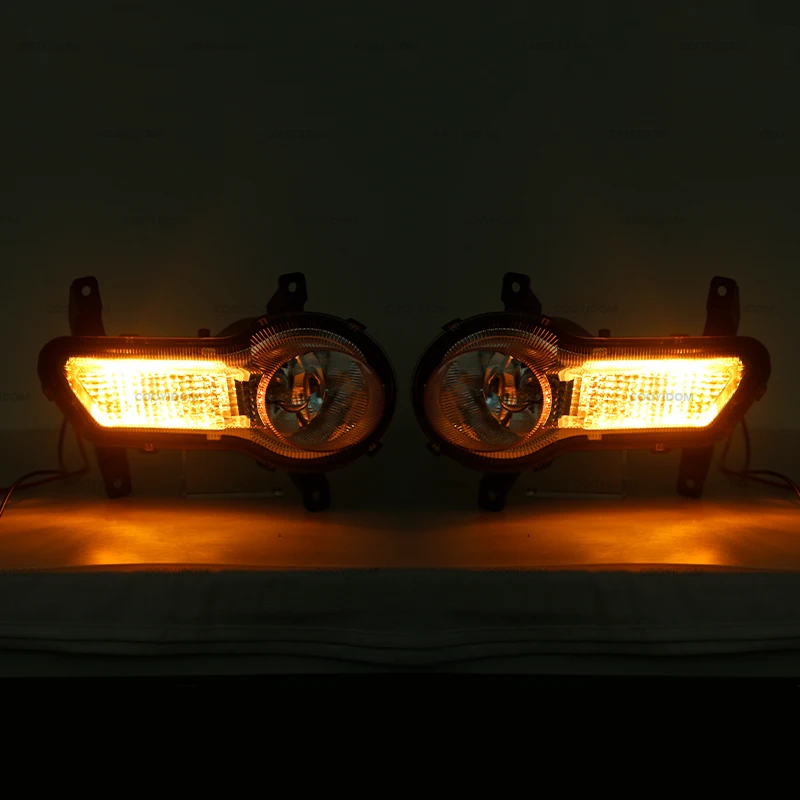 Car Indicator Fog Lamp Front Bumper Fog Lamp Cover Frame For Great Wall Haval X200 Fit For Hover H5 X200 For Car Driver Lamp