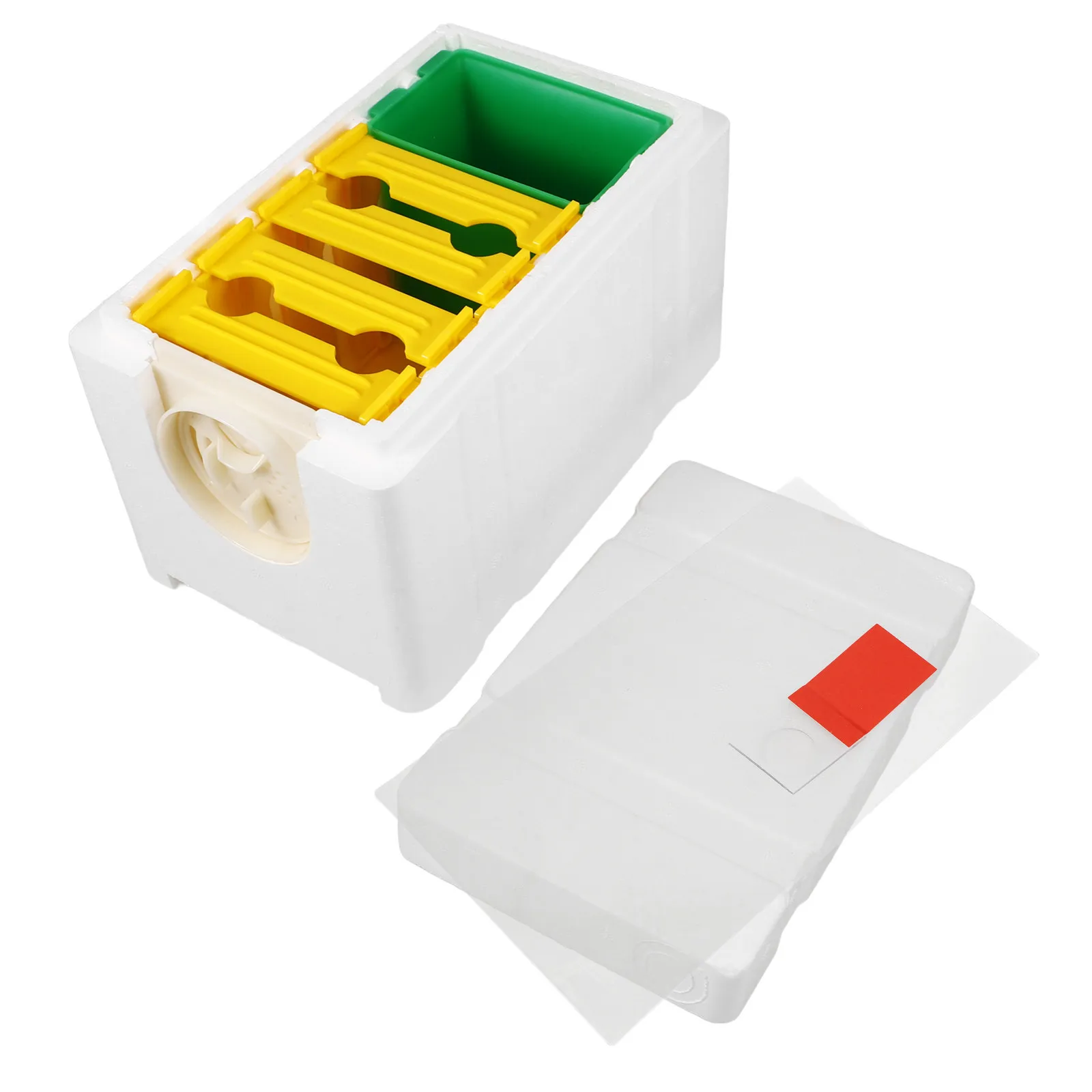 Caja de Cría de Abejas, Colmena Resistente y Fácil de Montar, Kit de Inicio para Apicultores, Juego Completo de Colmena, Marco de Colmena