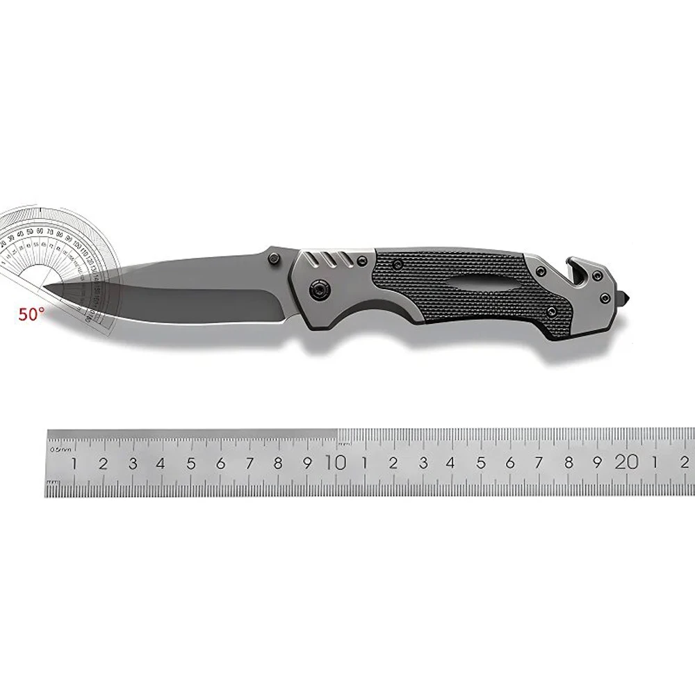 CNC Cutting Folding Knife Survival Military Tactical Knife Camping Equipment EDC Multitool Cutter Jackknife Tourist Pocket Knife