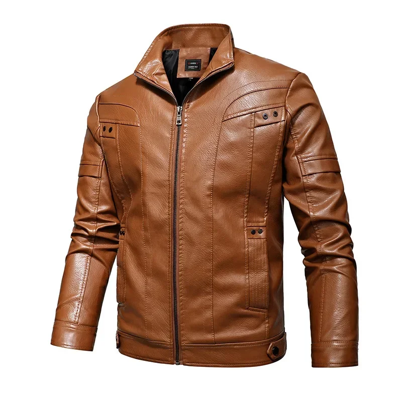 

Men Racing Motorcoss Jacket Protector Waterproof Moto PU Leather Jacket men fashion Motorcycle Wear Winter Motorbike Clothing