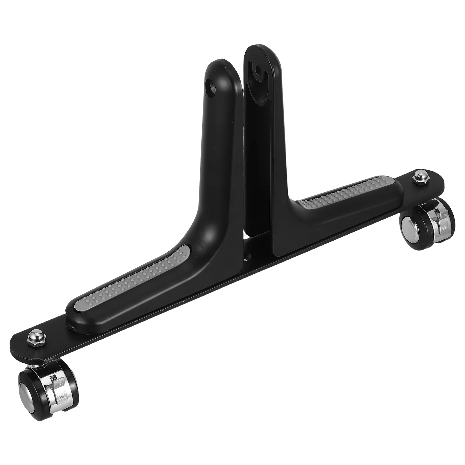 Heavy Duty Garden Screen Base with Wheels Adjustable Alloy Stand for Privacy Divider Outdoor Freestanding Portable Partition