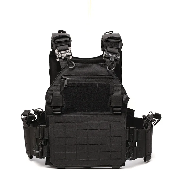 

1000D Hunting Vest MOLLE Quick Release Tactical Vest Heavy Duty Chest Mount Airsoft Accessories Outdoor CS Military Vests Parts