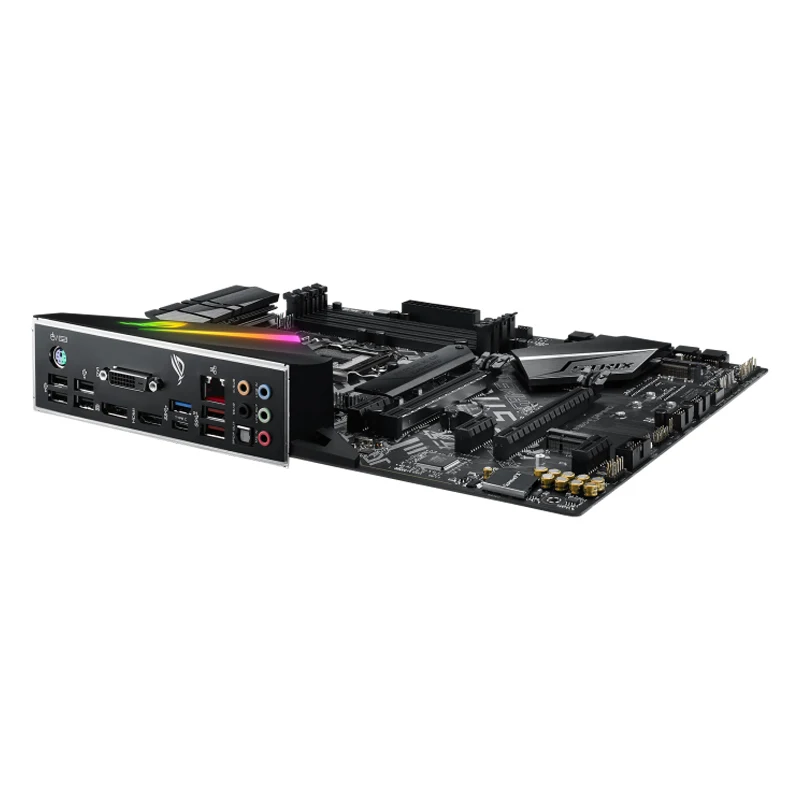 اللوحة الأم للألعاب ASUS ROG B365-F مع اللوحة الأم للألعاب Aura Sync RGB LGA-1151 B365 ATX