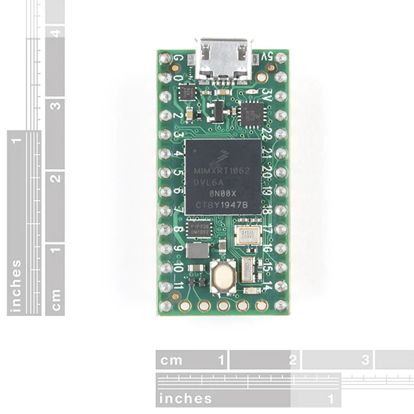 Teensy 4.0 Headers DEV-16997 iMXRT1062 600MHz development board pin welded