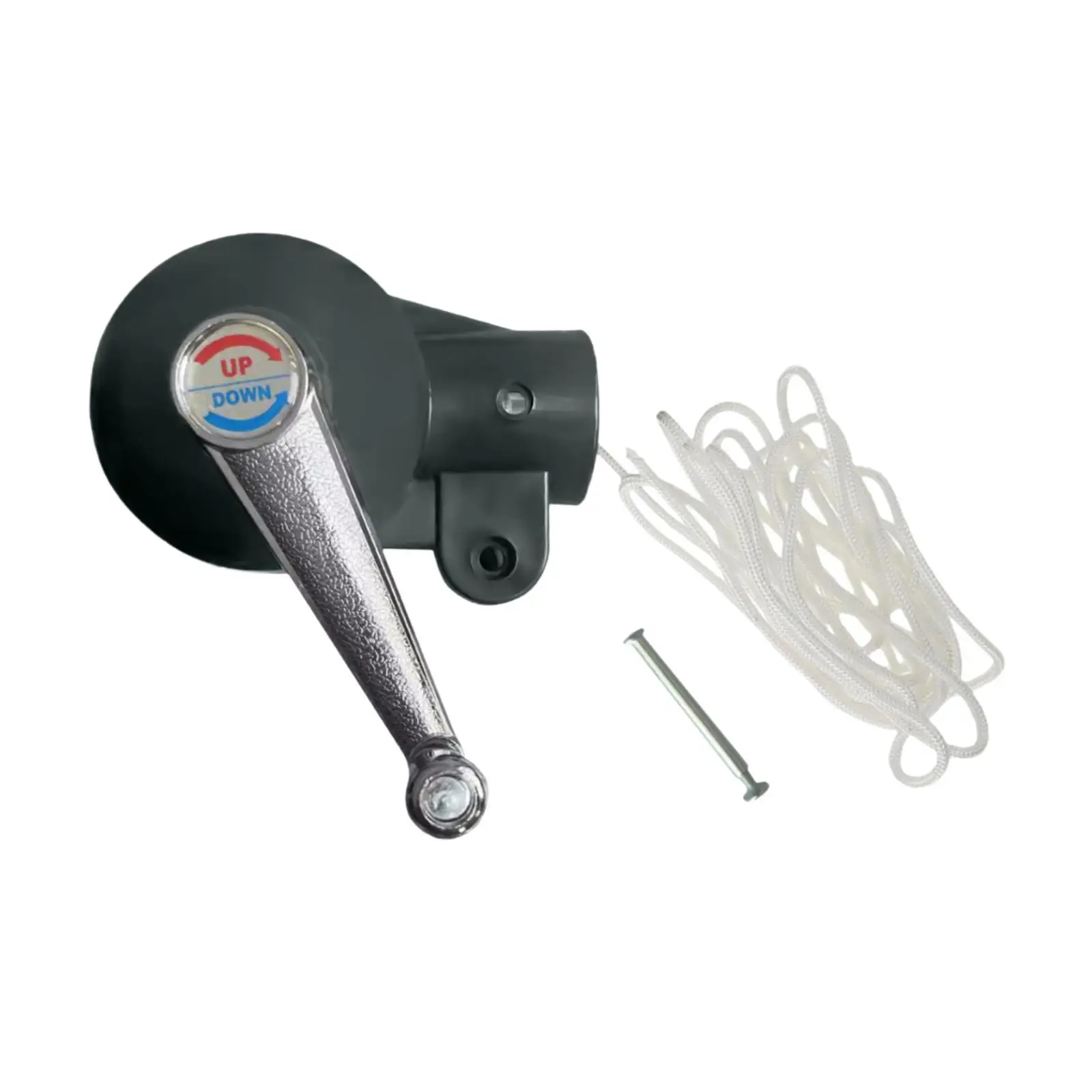 Parasol Hand Crank Replace Parts Accessories Patio Umbrella Crank Handle Handle Bracket for Picnic Beach Courtyard Balcony Party