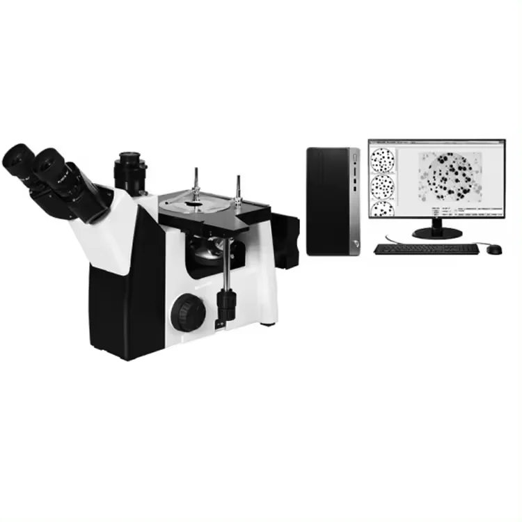 Metallurgical Microscope With Software Digital Camera