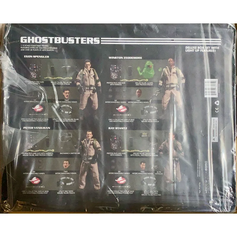 100% In Stock Original Mezco Toyz ONE:12 Collective Ghostbusters