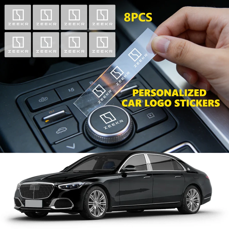 Autocollant de logo de voiture, emblème, décoration intérieure et extérieure universelle pour Zeekr 2025 2026 001 ‌   007 ‌   7X ‌   8X ‌ ‌ 9X ‌   X MIX 007GT