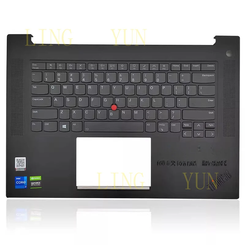 Z  Palmrest for Lenovo ThinkPad P1 X1 Extreme Gen4 2021 Keyboard US
