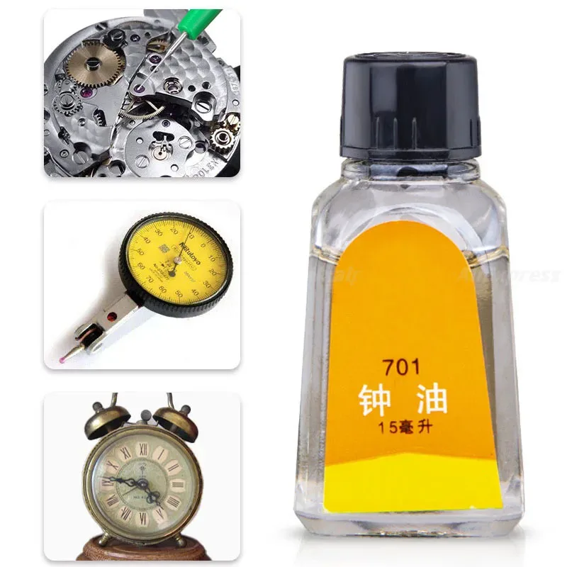 Watch Clock Oil 702 701 902 Waterproof Maintenance Lubricant Wristwatch Clock Professional Watch Part Repair Tool for Watchmaker