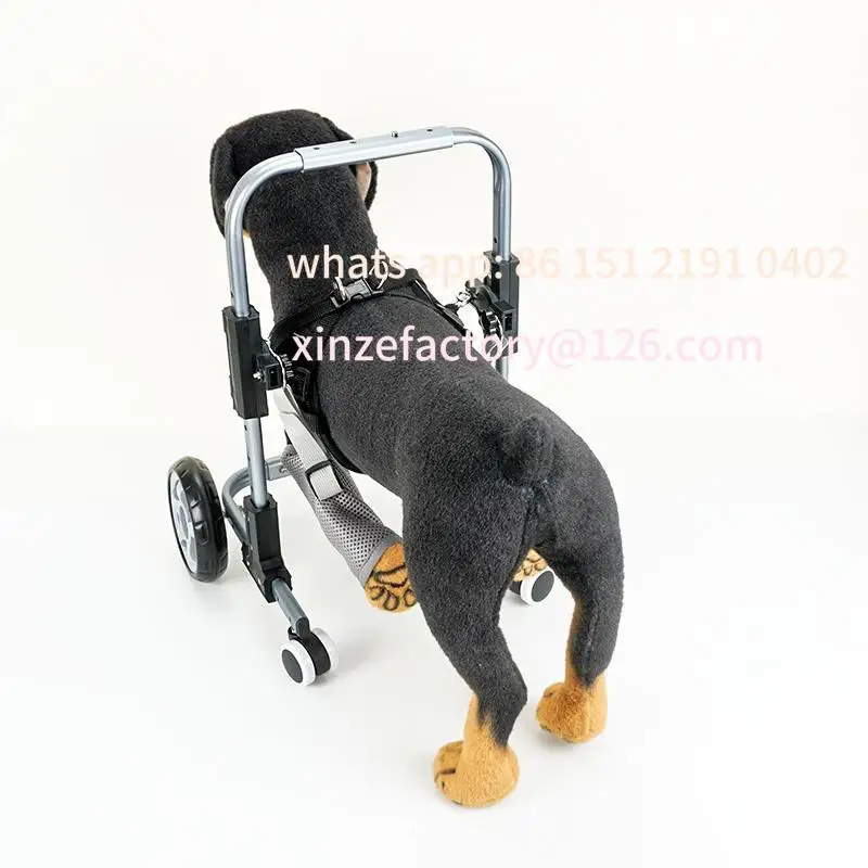 Customizable Pet forelimb chair dog disability walker foreleg stand bracket walker