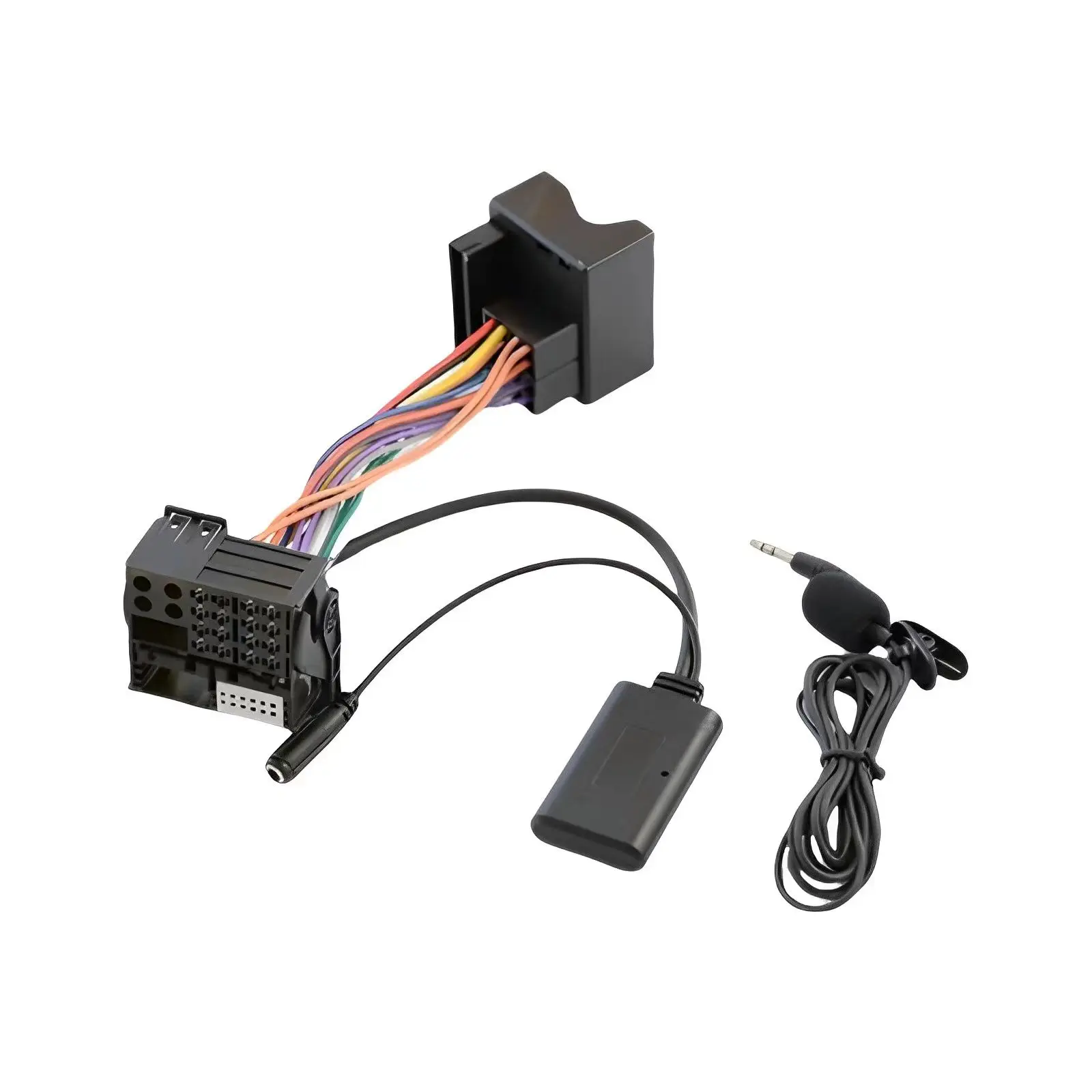 

-Compatible Car Kit Aux Adapter Harness Wire for RCD 510 300+ 310 Radios Handsfree Stereo Radio Plug Harness