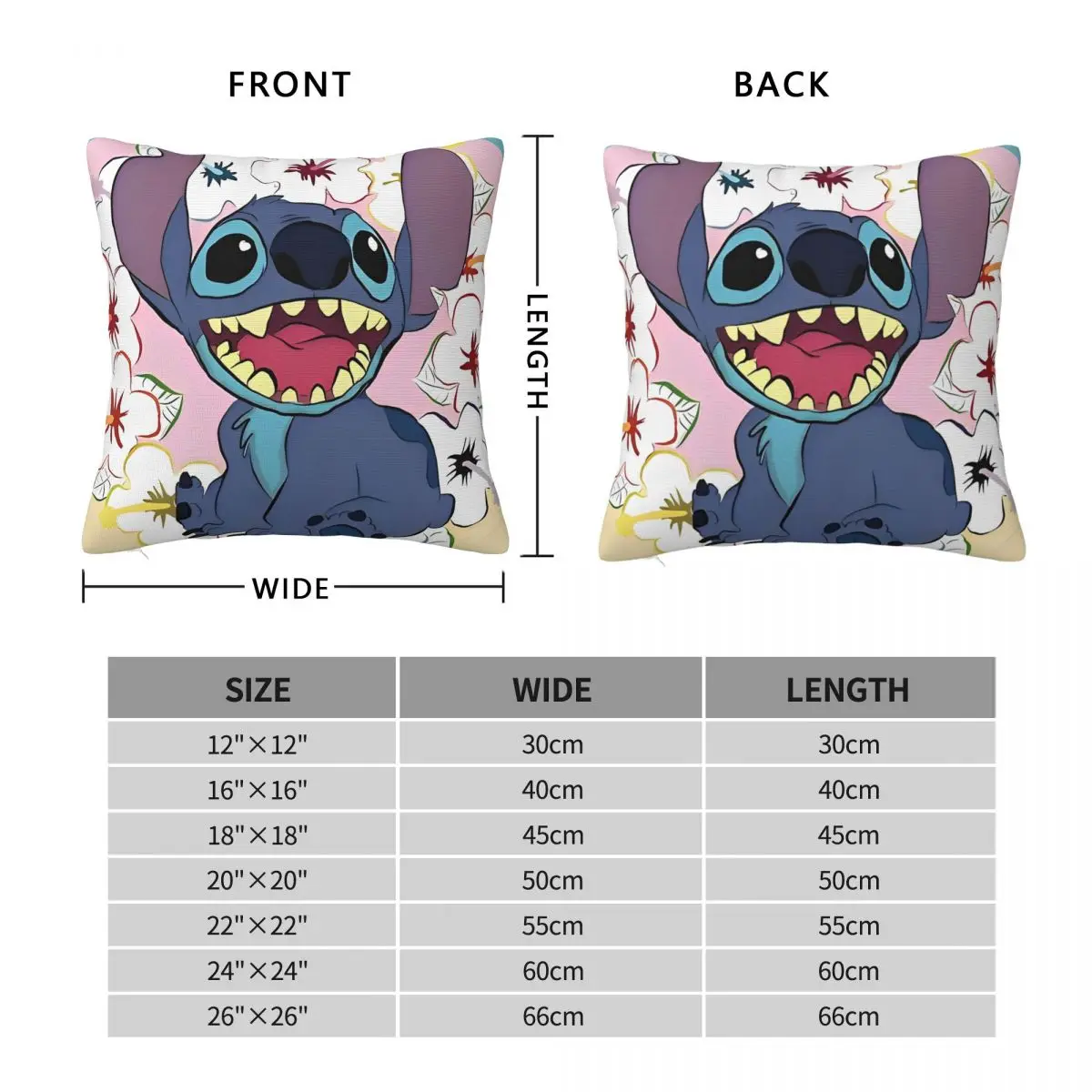 ألوها غرزة كيس وسادة مربع مضحك الغريبة غطاء الوسادة ديكور مخصص المخدة للمنزل 45*45 سنتيمتر