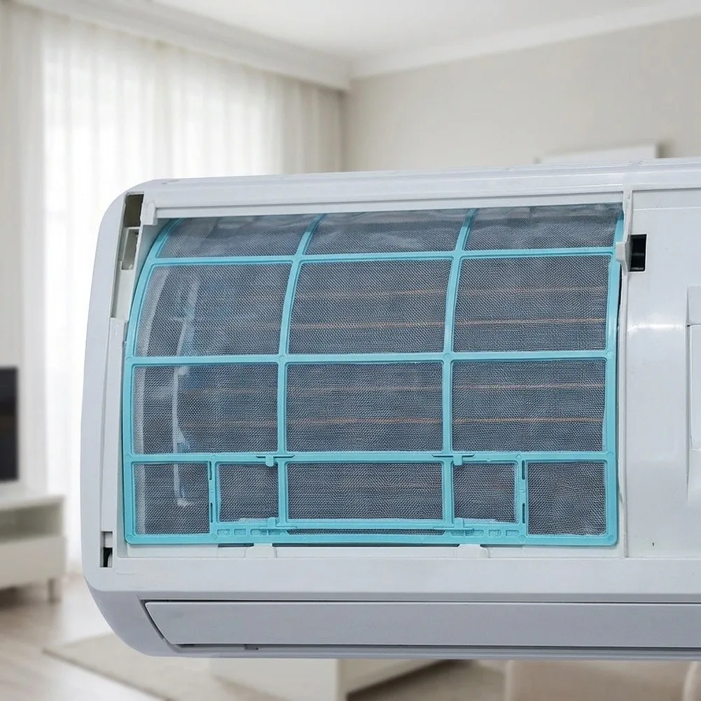 for Air Conditioner Filter AC Filter Screen Effective Dust Prevention Simple Installation Plastic Material Long-lasting