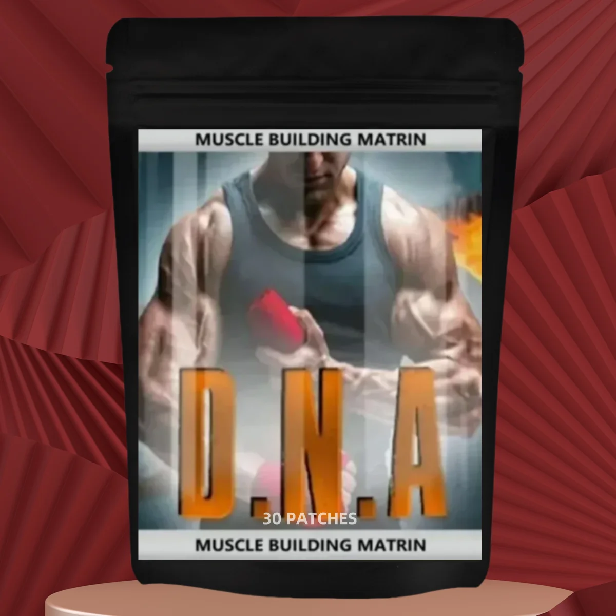 Parches transdermicos Elite Testosterone Booster con Creatine Tribulus Beta Ecdysterone - Suministro de 8 semanas fabricado en E