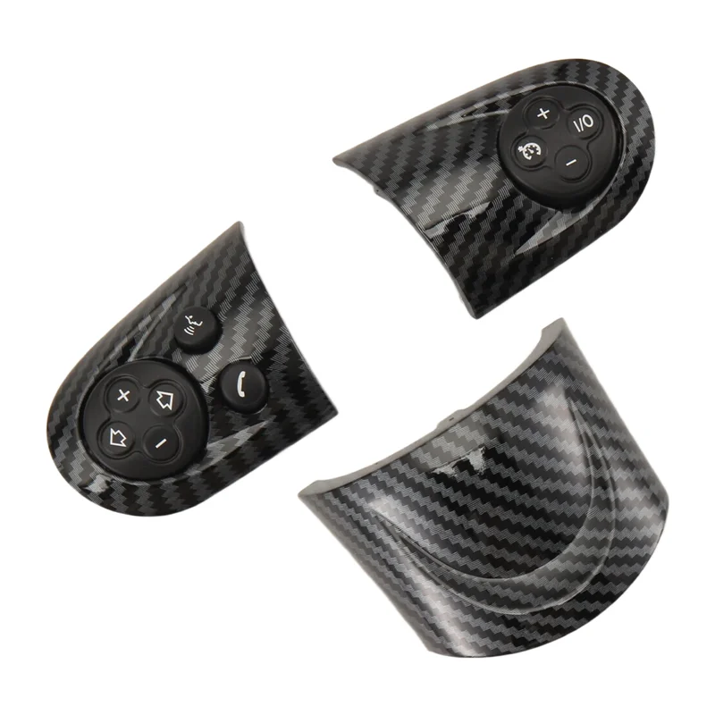 

Car Steering Wheel Control Switch Trim Cover For BMW MINI Cooper R55 R56 R57 R58 Multifunction Audio Cruise 32309289676
