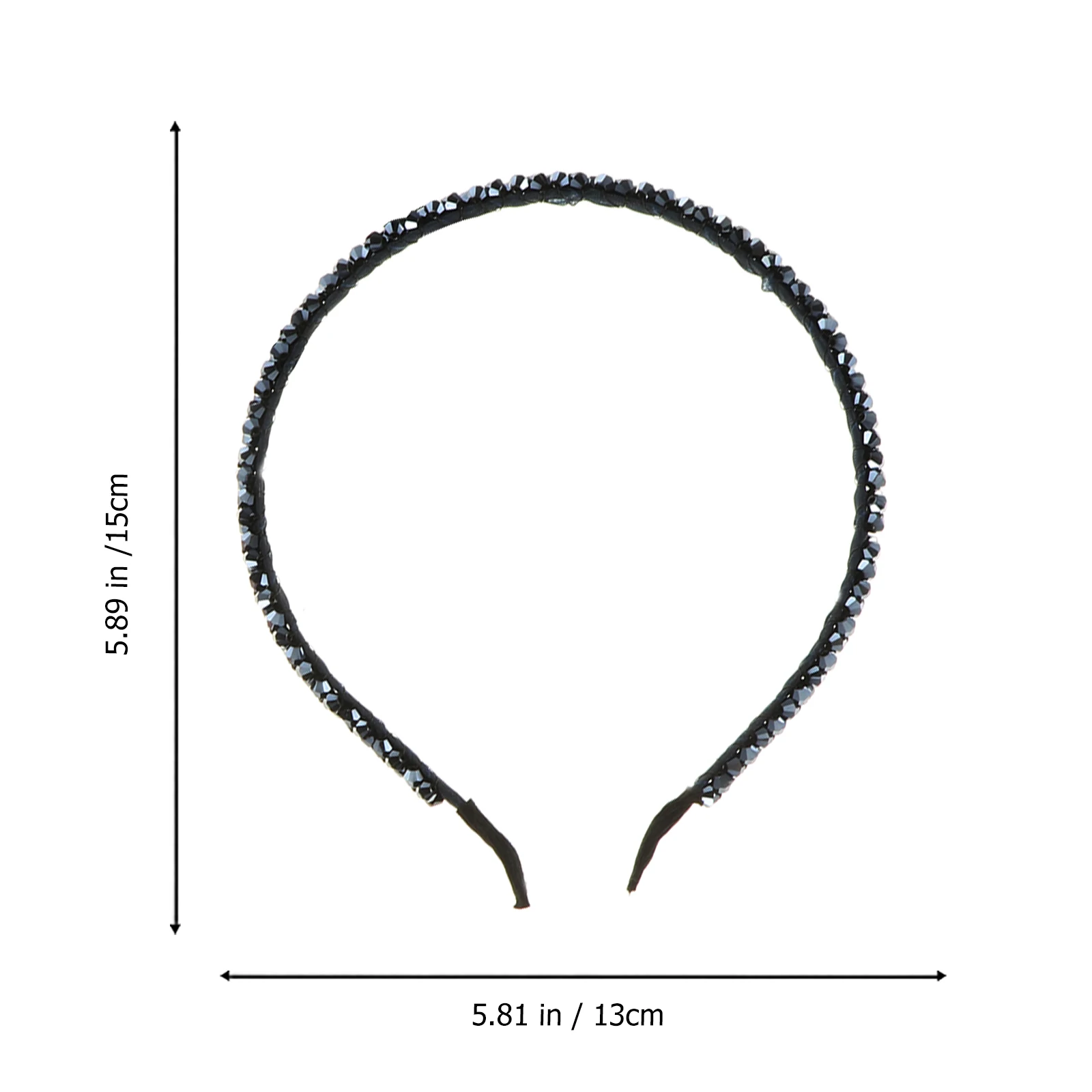 

Glamorous Crystal Headb Women Hair Accessories Bridal Party Festival Daily Styling Girls Beach Weddings Proms Garden Receptions