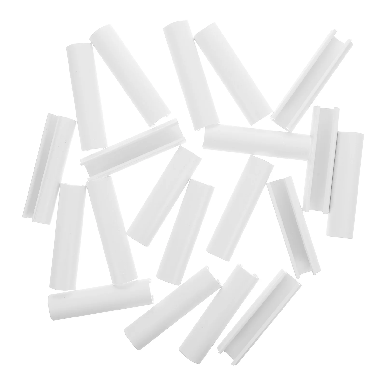 

20pcs Plastic Clips Easy Install Greenhouse PVC Pipe Clips Versatile Net Fixing Clamps Tube Sheet Straps