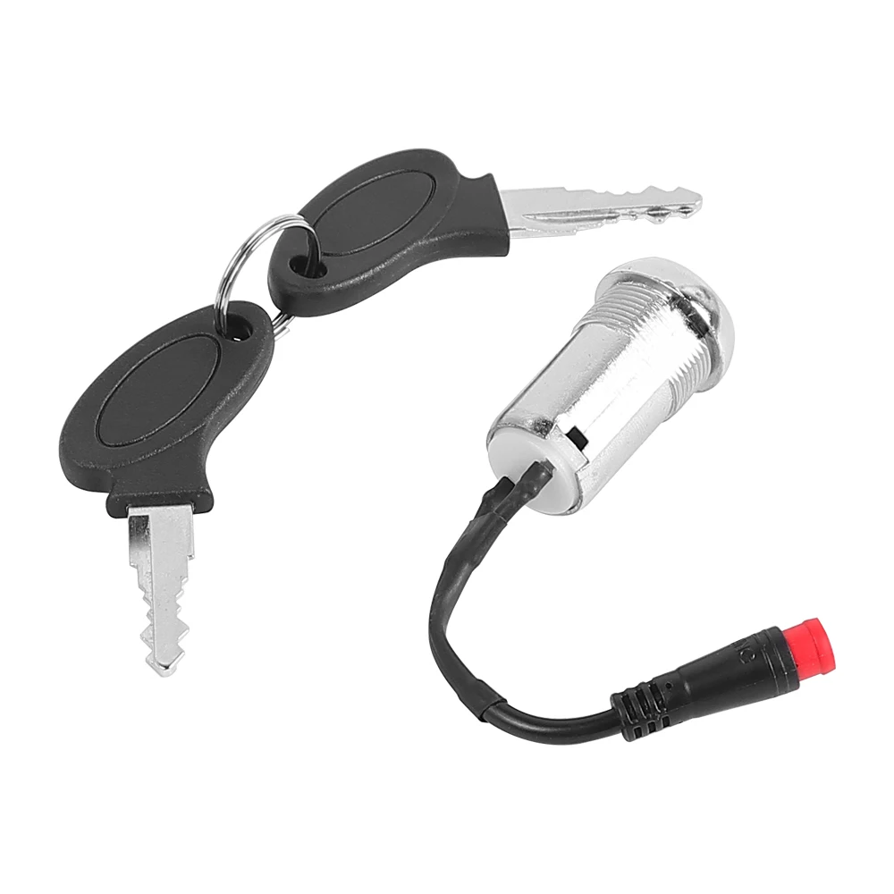 Anti Theft Security Lock Electronic Lock with 2 Keys for Kukirin G3 Pro Electric Scooter Cecurity Switch Lock Replacement Parts
