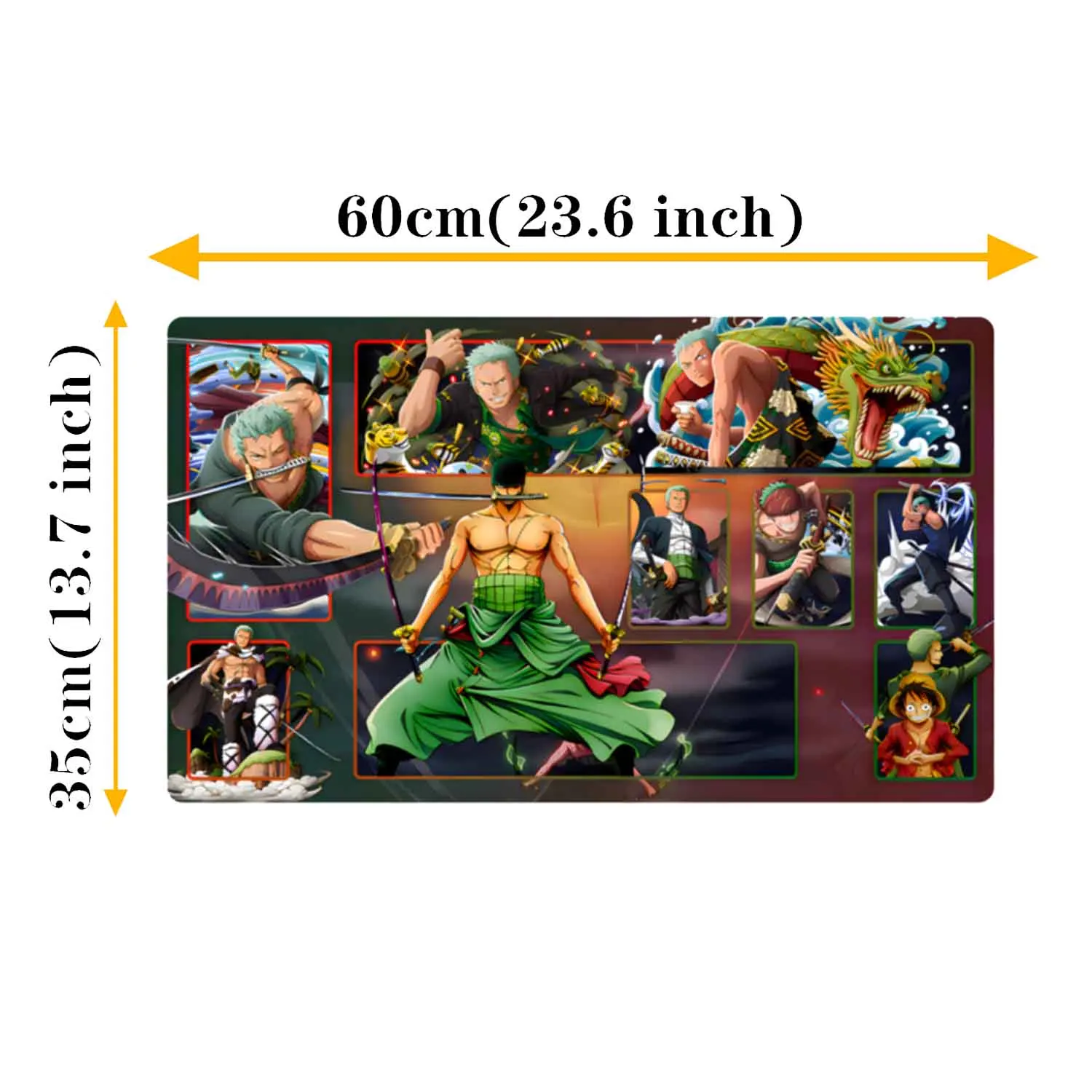 OPCG Battle Game Card Mat Nika Nami TCG One Piece Playmat