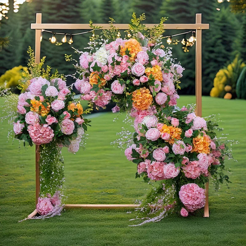 

Реалистичная розовая шарик гортензии, устойчивый к выцветанию искусственный цветок для свадебного стола, витрина, долговечный домашний декор для мероприятий