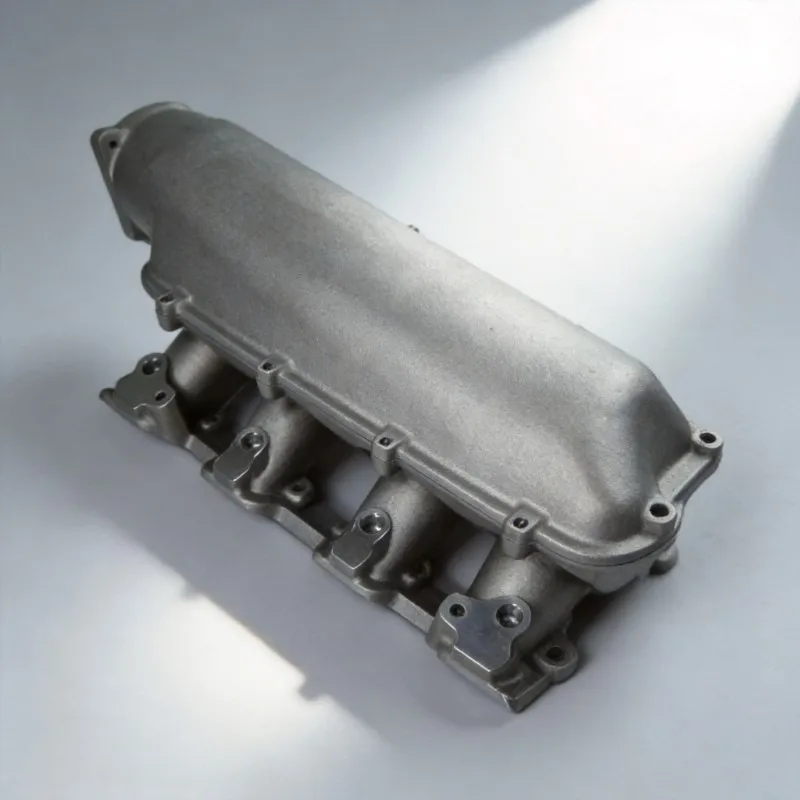 Satin Aluminum LS Lo-Ram EFI Intake Manifold for GM LS1/LS2/LS6 with Fuel Rail Kits