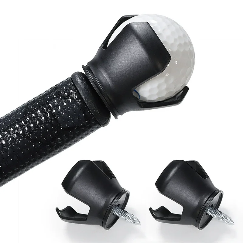 

Golf ball retrieval grab pick, suction ball grab, suction golf screw tool, back protection claw placed on the putter grip