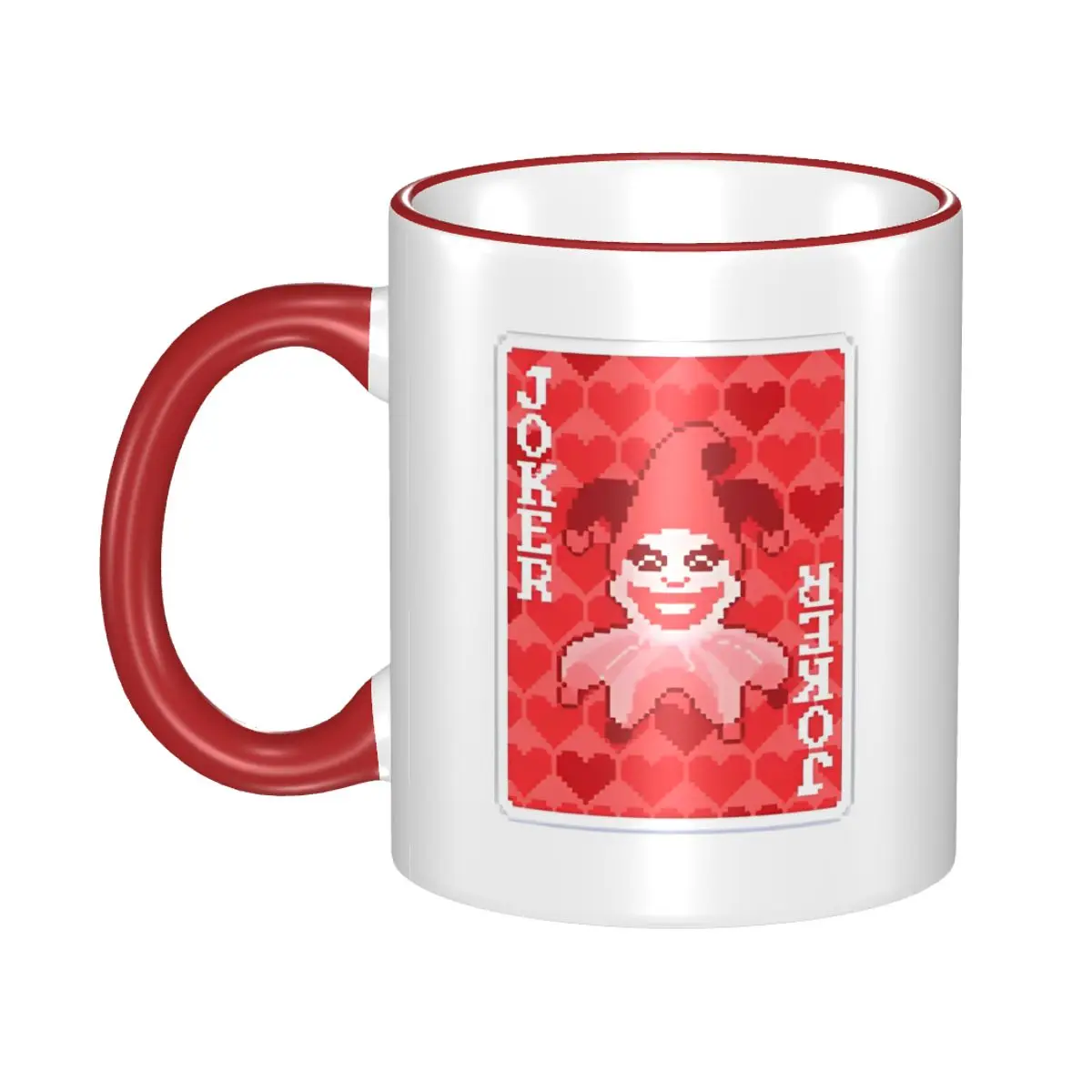 

Balatro Playing Card Jocker LUSTY JOKER Mug Cute Coffee Cup Birthday Gifts For Friends
