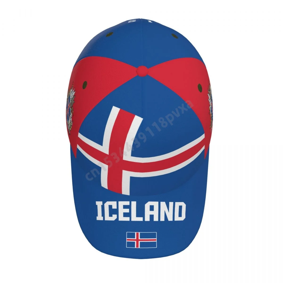 Unisex Iceland Flag Icelander Adult Baseball Cap Patriotic Hat for Baseball Soccer Fans Men Women