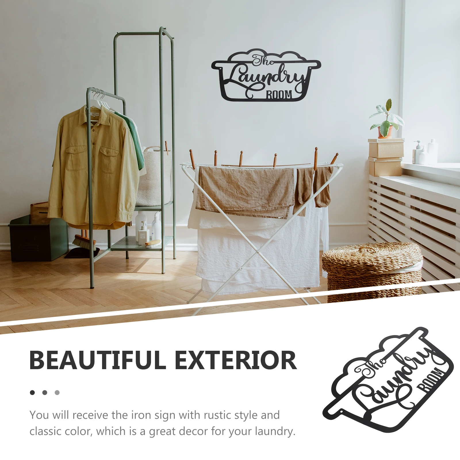 

Metal Letter Decor Rustic Iron Sign For Laundry Room Farmhouse Metal Wall Art Laundry Hanging Decor Vintage Room Wall Sign