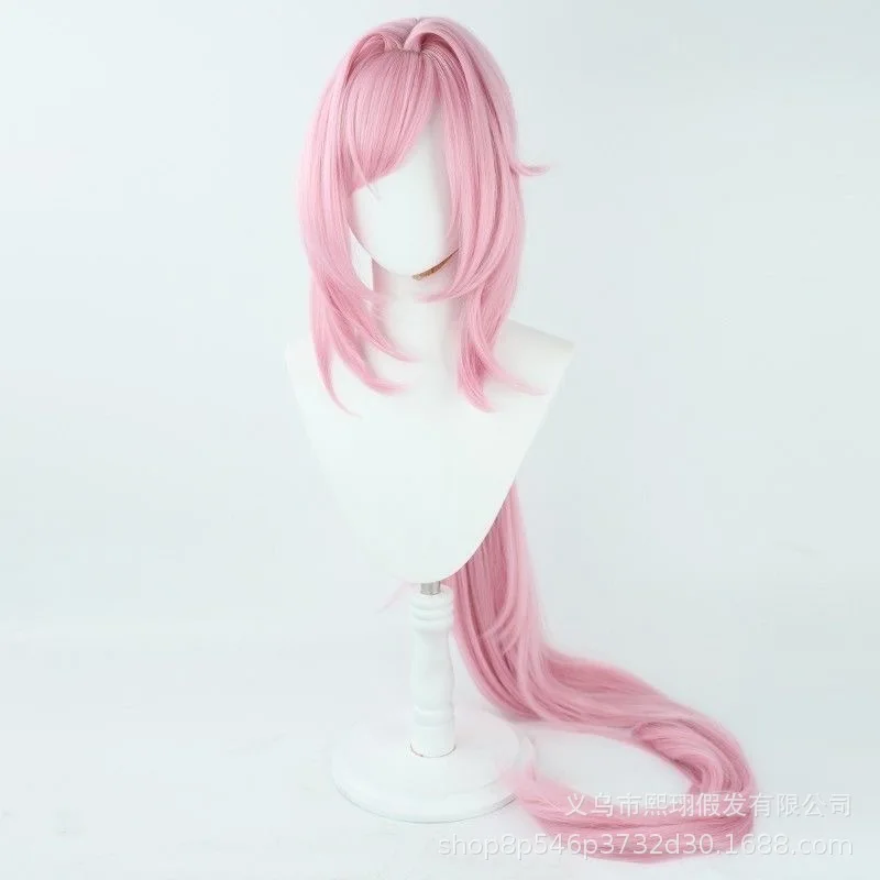 Honkai: Star Rail Elysia cosplay wig, Herrscher of the True Self, simulated scalp
