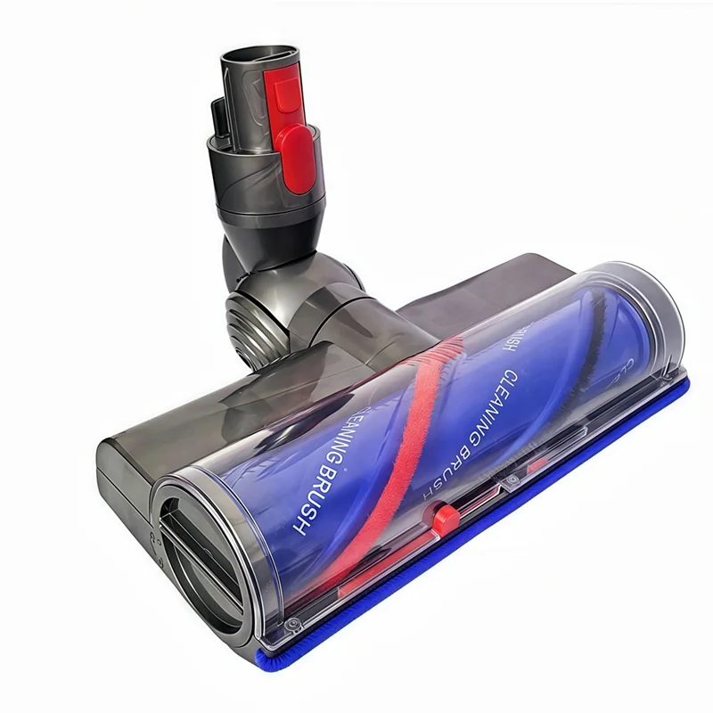 رأس منظف مضاد للتشابك سريع التحرير لـ Dyson V7 V8 V10 V11 V15 أجزاء المكنسة الكهربائية مع كشف الغبار LED