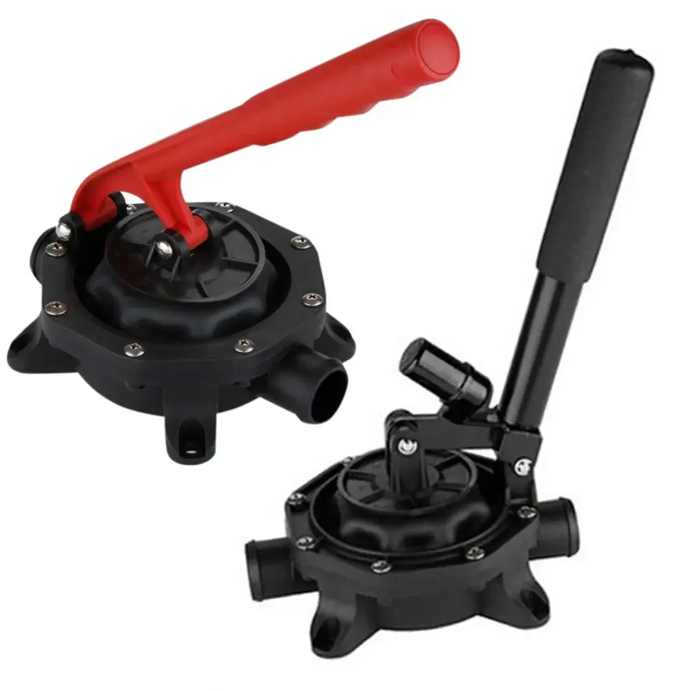 

720GPH Self Priming Manual Pump Boat Marine Anti Corrosion Bilge Water Transfer Easy Install Hand Tools High Pressure Plastic