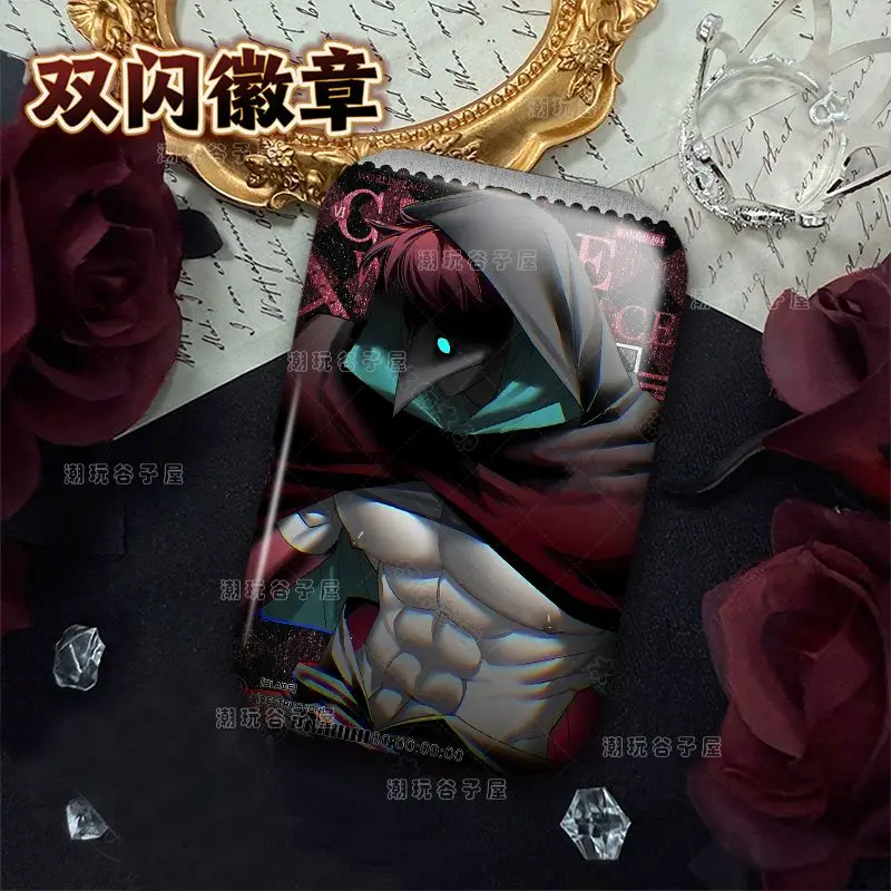 Pierrot Jester Harlequin Anime Badges Pins The Freak Circus Women Brooch Cartoon Kawaii Cosplay Brooches for Bag Accessorie Gift
