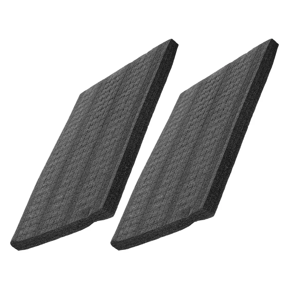 

2pcs Black Pearl Cotton Box Liners Waterproof Packing Supplies Shock Absorption Foam Insert Tool Chest Liners Versatile DIY
