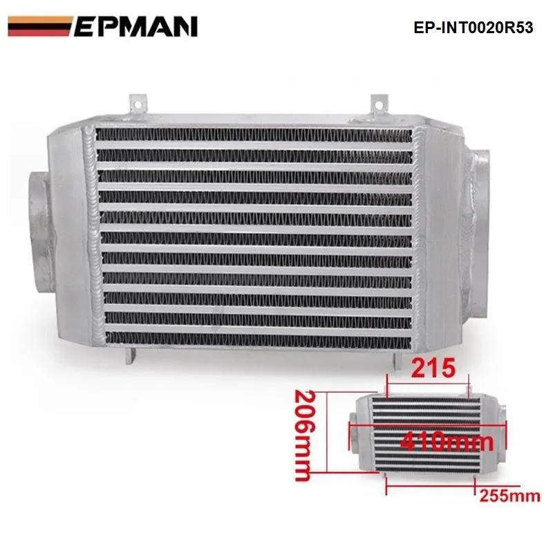 For Bmw Mini 02- 06 Cooper S R53 Aluminum Bolt-On Top Mount Supercharge Intercooler EP-INT0020R53