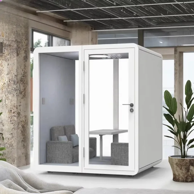 Buy Soundproof Booth for Streaming Setup, Desktop Portable Voice Isolation Booth for Noise Free Recording and Live Broadcast