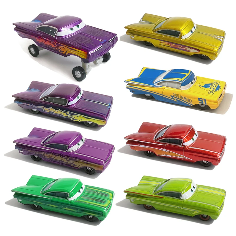 

Cars 2 Cars 3 Ramone Series Lightning McQueen Disney Pixar Model Toy car 1:55 Metal Die Casting Children's Gifts Racing Car Toys