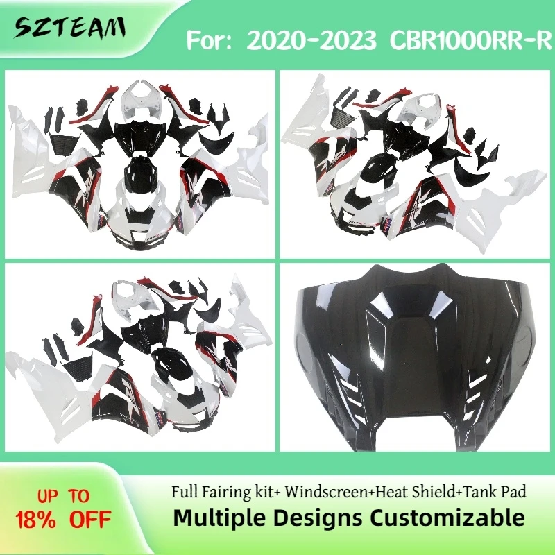 Fairing Kit Perfect Fit for Honda CBR1000RR-R 2020-2023 Color-Matched Motorcycle Fairings CBR 1000RR-R 20-23