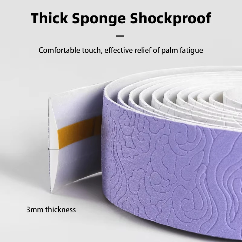 จักรยานเสือหมอบพร้อมแฮนด์แบบมีสายรัด แถบพันรอบ ดูดซับแรงกระแทก ทนต่อการสึกหรอ อุปกรณ์ดูดซับเหงื่อกันลื่น