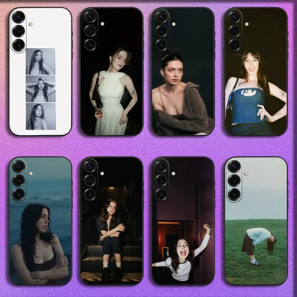 

Singer L-Lizzy Mcalpine Phone Case For Samsung S25,S24,S21,S22,S23,S30,Ultra,S20,Plus,Fe,Lite,5G Black Cover