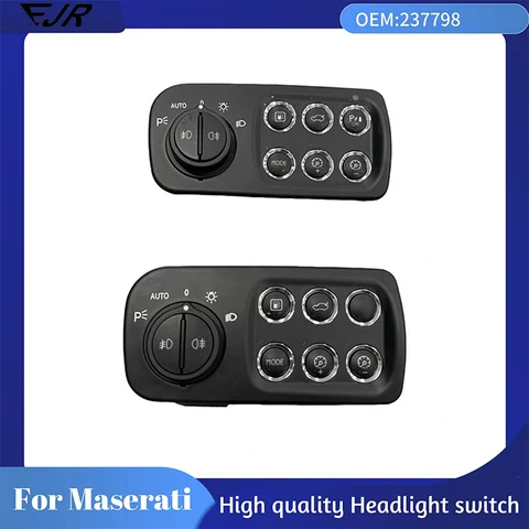 High Quality Headlight Switch for Maserati GranCabrio GranTurismo Dashboard Switch Panel EU CN US CD JP ME  OEM 237798 237799