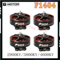 T-MOTOR  F1404 2900KV 4-6S 3800KV 4600KV 3-4S Brushless Motor 1.5mm Shaft for RC FPV 2.5-4inch Cinewhoop Racing Drones Parts