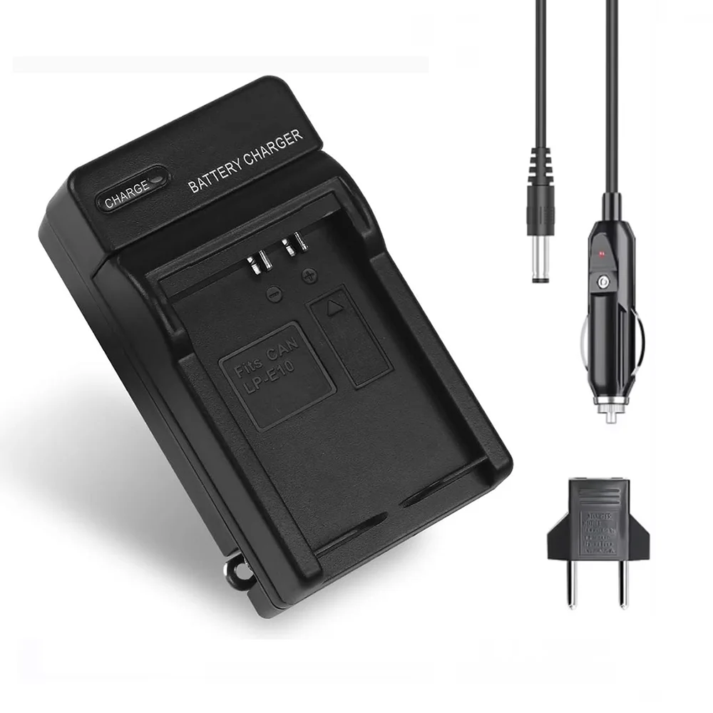 LP-E10 Battery Charger LC-E10 LC-E10C E10E for Canon EOS 1100D,1200D,1300D,1500D,3000D, Rebel T3,T5,T6,T7,Kiss X50,X70,X80,X90