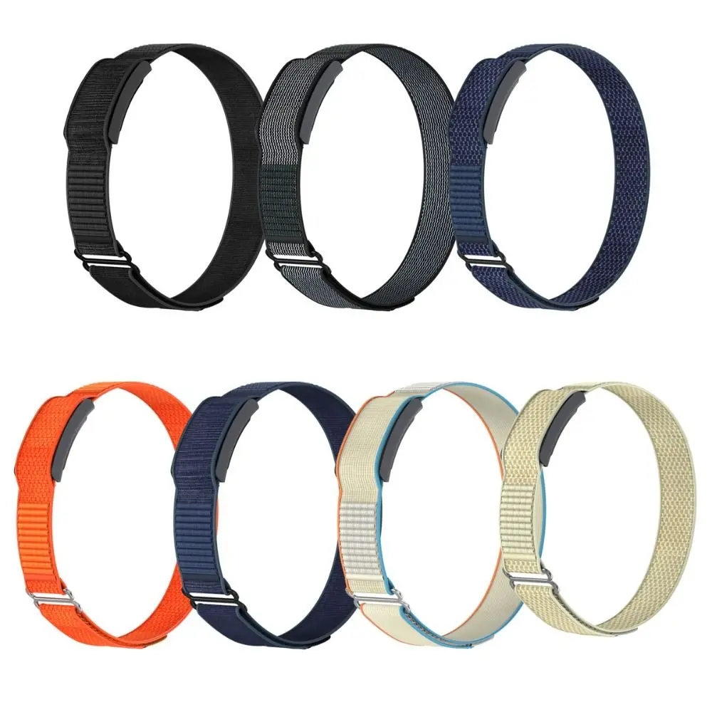 Nylon Sport Band for Amazfit Helio Strap Fitness Tracker Strap Bicep Band Adjustable Arm Band Loop Replacement Wristband