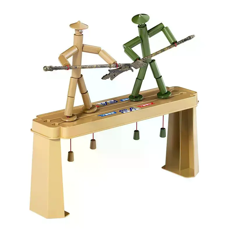 /GJ/Hero Double Battle Parent Child Bonding Birthday Christmas Gifts Zhujie Man Battle Childrens Puppet Double PK Toys 1 Set