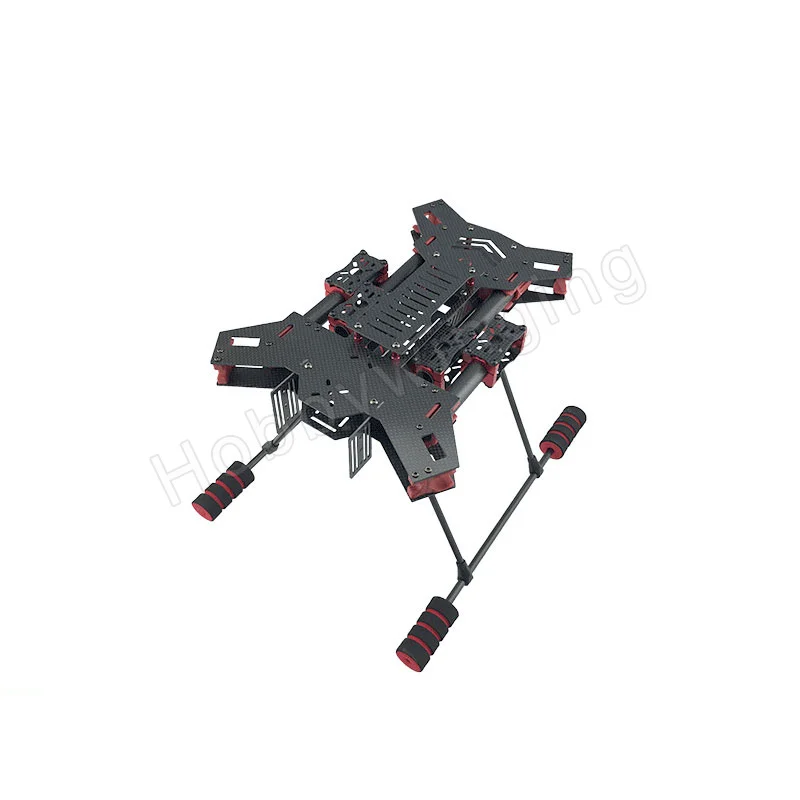 JMRRC H450 Carbon Fiber Folding FPV Quadcopter Aircraft Frame Kit with Ultra-light Landing Gear H4 Rack